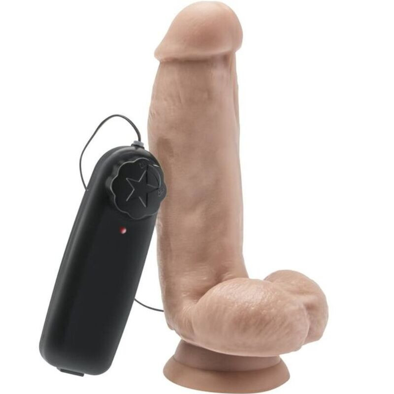 Get Real - Gode 12 Cm Avec Billes Vibrateur Skin